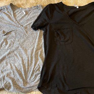 Z supply pocket tees - set of 2